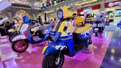 Modifikasi Yamah Fazzio di Yogyakarta.