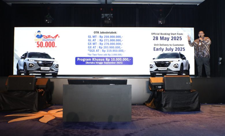Suzuki Fronx hadir sebagai model buatan Indonesia, banderolnya mulai harga Rp259 juta.
