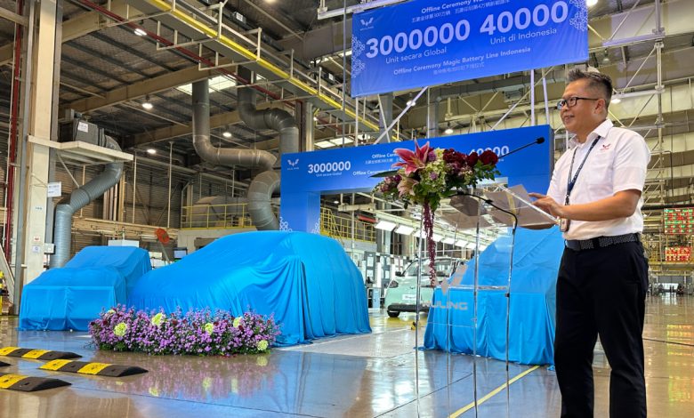 Produksi mobil listrik Wuling di Indonesia mencapai 40 ribu unit.