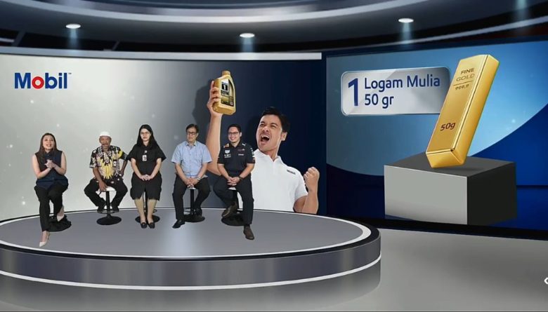 Mobil 1 bagikan Emas 50 Kg kepada konsumen