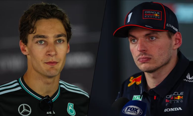 George Russell vs Max Verstappen