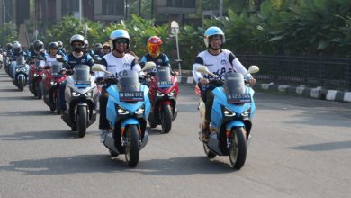 Duta Mojo riding di Jakarta