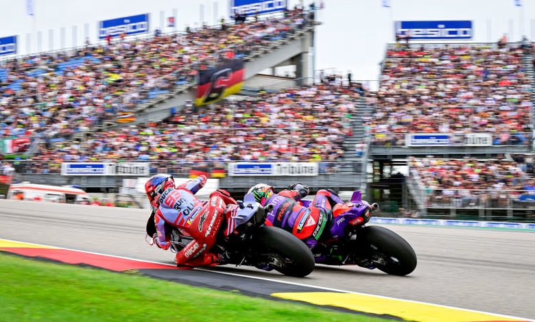 Suasana balapan di MotoGP Jerman 2025. (Foto: Red Bull)