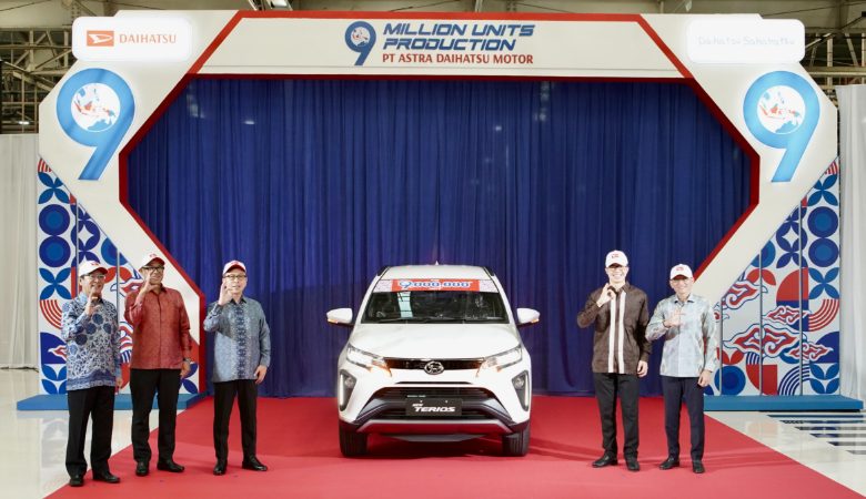 Daihatsu produksi 9 juta unit