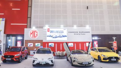 Deretan Mobil MG di pameran GIIAS Surabaya