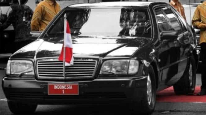 Ilustrasi Mobil Presiden Republik Indonesia