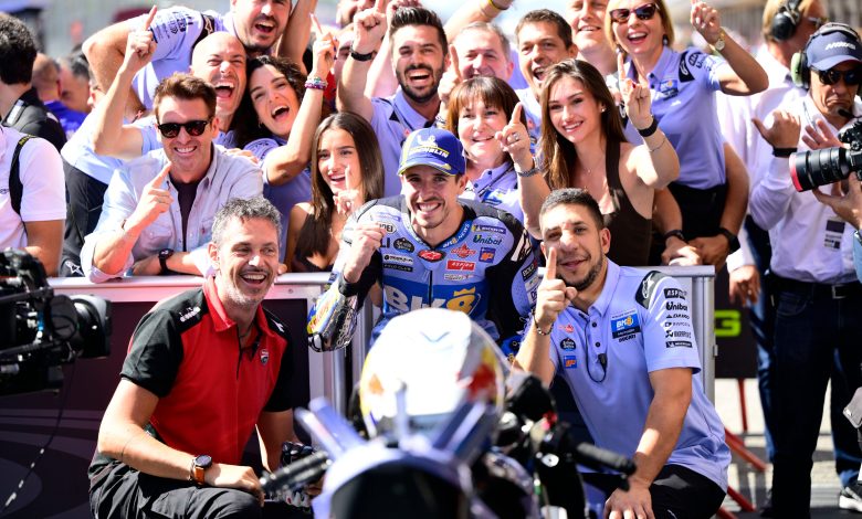 Federal Oil Apresiasi podium Alex Marquez