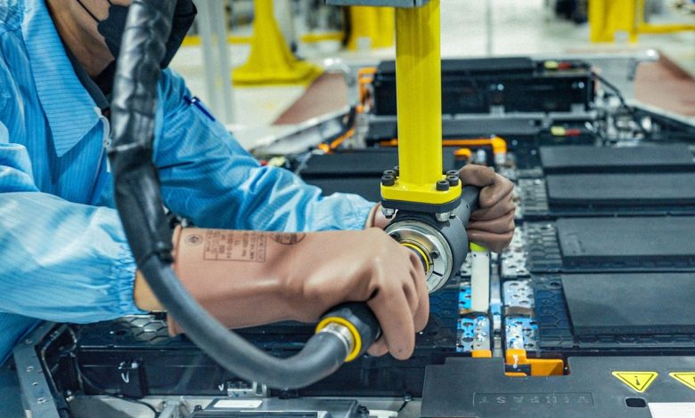 Sistem baterai Sewa Vinfast