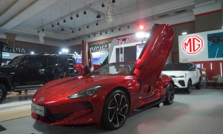 MG Cyberster di GIIAS Bandung