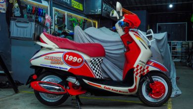 Modifikasi Yamaha Grand Filano Hybrid