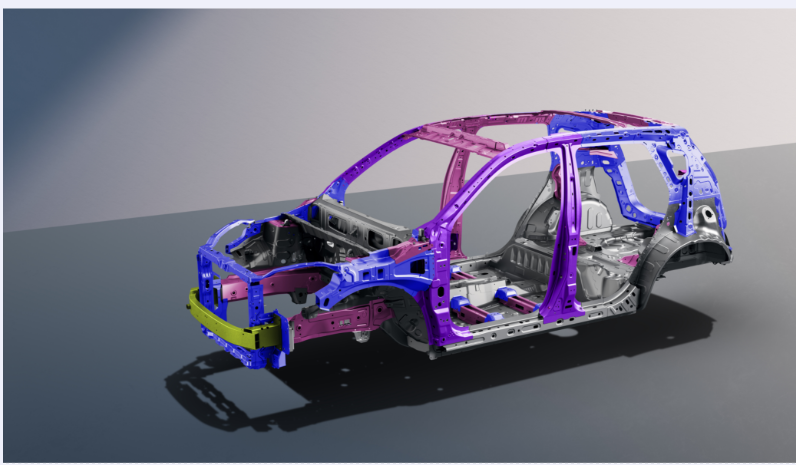 Struktur rangka Chery Tiggo 4