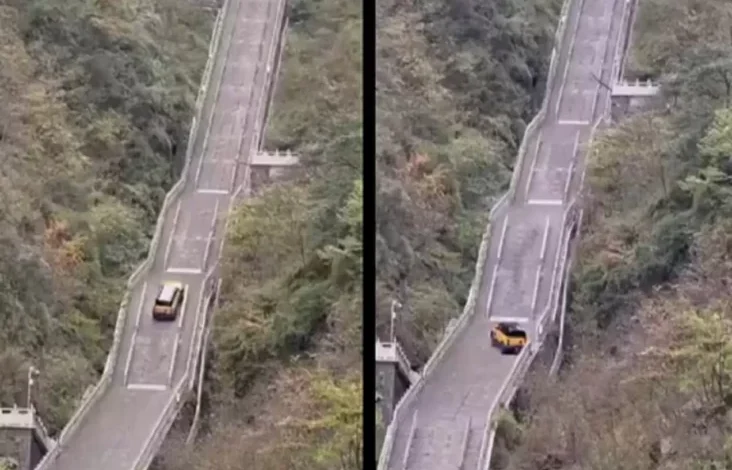 Chery J6 gagal Nanjak