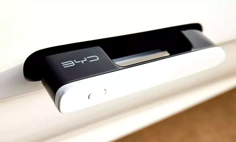 Handle pintu elektrik