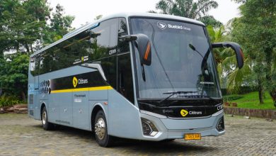 Penyerahan bus Hino ke Cititrans