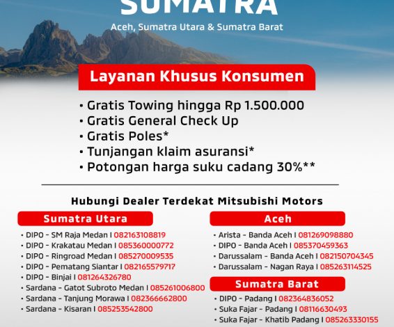Mitsubishi bantu korban bencana