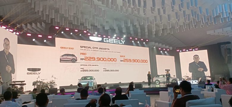 Peluncuran harga Geely EX2