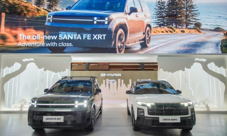 Hyundai Santa Fe XRT dan Creta Alpha
