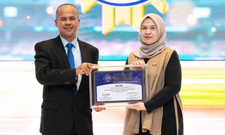 Isuzu torehkan raihan top brand
