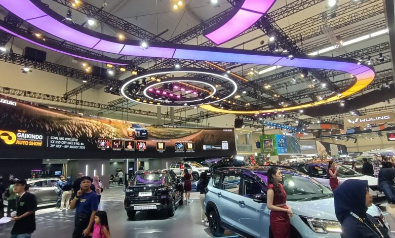 Jajaran mobil Suzuki di booth GIIAS