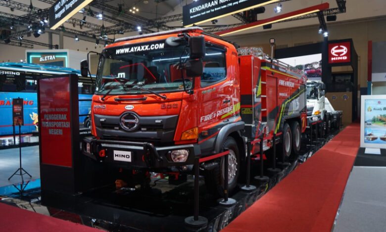 Hino 500 FM 280 JD 6x4 Fire Truck